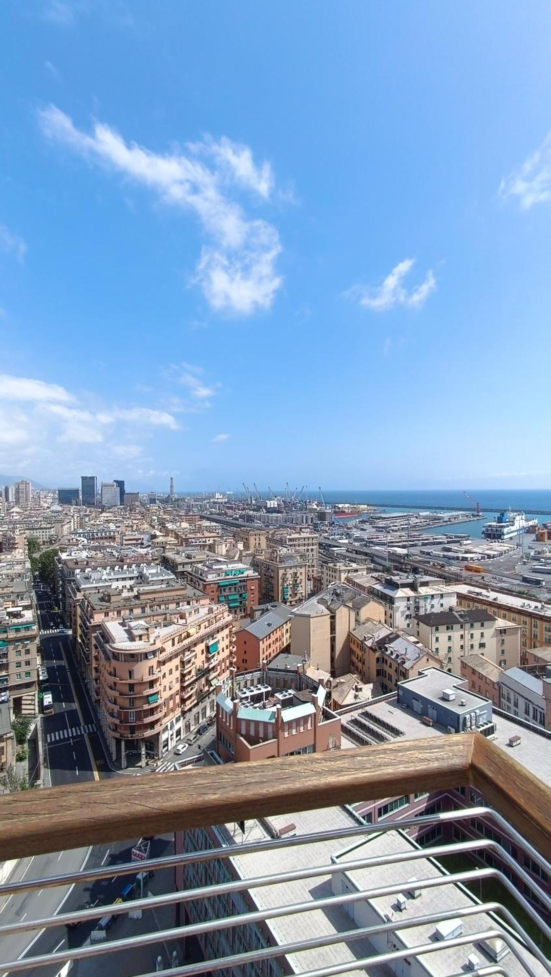 Apartmán Attico Con Vista Su Genova Exteriér fotografie