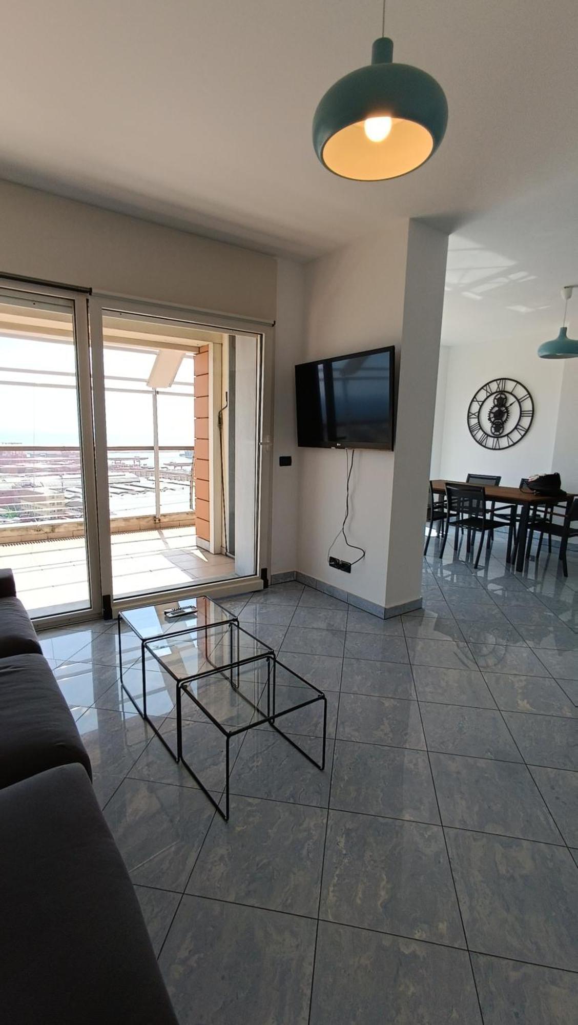 Apartmán Attico Con Vista Su Genova Exteriér fotografie